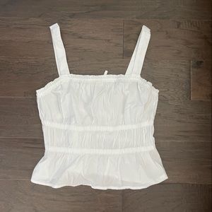 Madewell cinched waist tank NWT